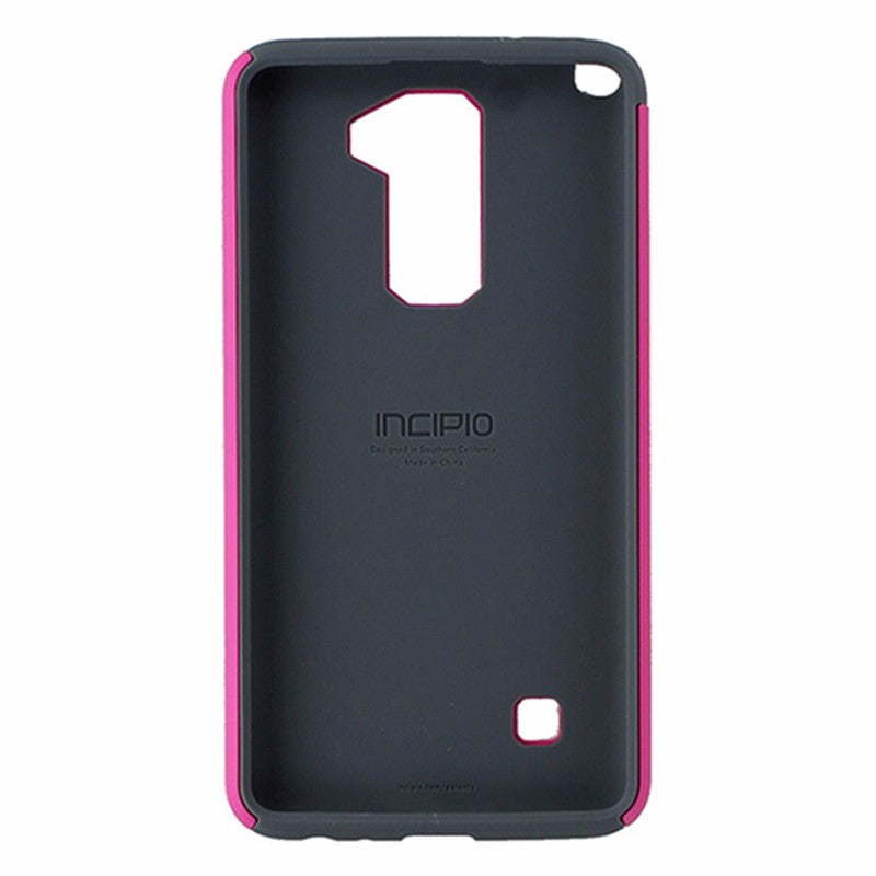 Incipio DualPro Case for LG Stylo 2 Pink/Gray Cell Phone - Cases, Covers & Skins Incipio    - Simple Cell Bulk Wholesale Pricing - USA Seller