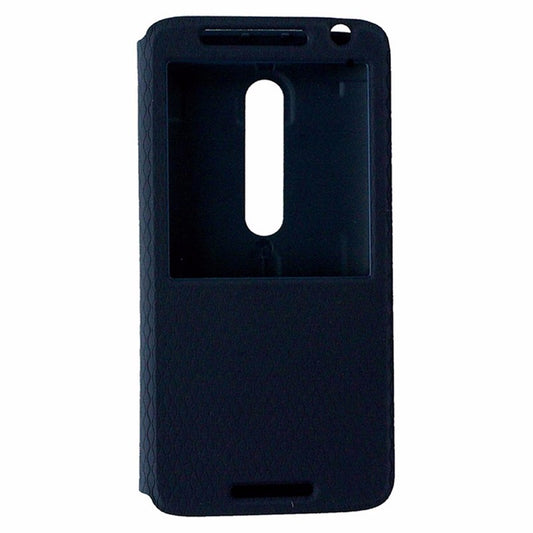 Motorola Folio Flip Case for Motorola Droid Maxx 2 - Navy Blue Cell Phone - Cases, Covers & Skins Motorola    - Simple Cell Bulk Wholesale Pricing - USA Seller