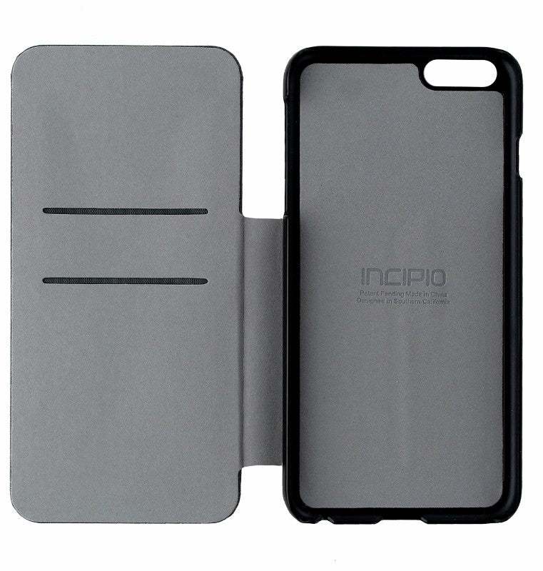 Incipio Highland Thin Folio Brushed Aluminum Case Cover iPhone 6 Plus - Gray Cell Phone - Cases, Covers & Skins Incipio    - Simple Cell Bulk Wholesale Pricing - USA Seller