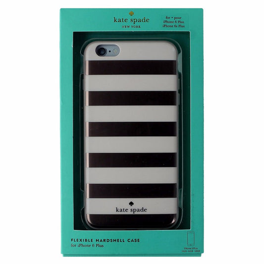 Kate Spade New York Hybrid Case for iPhone 6 Plus/6s Plus - Striped Rose Gold Cell Phone - Cases, Covers & Skins Kate Spade    - Simple Cell Bulk Wholesale Pricing - USA Seller