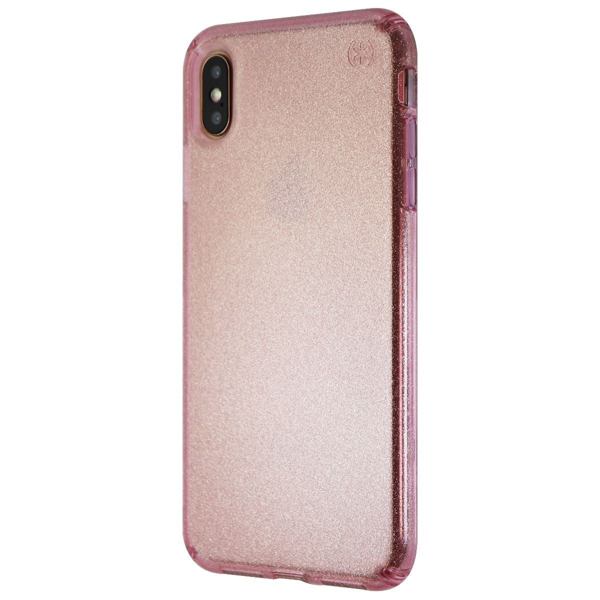 Speck Presidio Clear + Glitter Hybrid Case for Apple iPhone Xs Max - Bella Pink Cell Phone - Cases, Covers & Skins Speck    - Simple Cell Bulk Wholesale Pricing - USA Seller