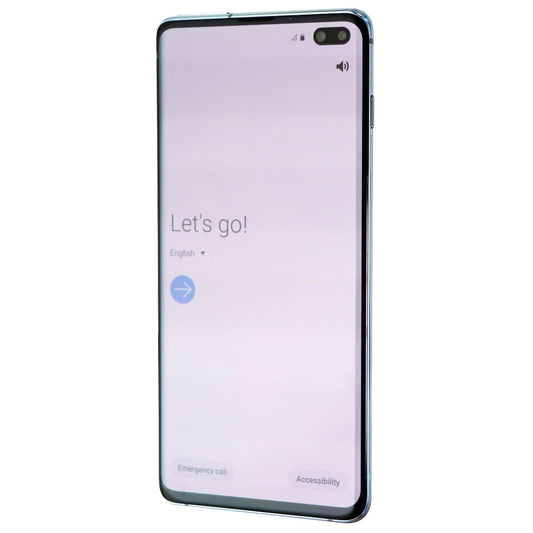 Samsung Galaxy S10+ (Plus) SM-G975U (GSM + Verizon) - 128GB / Prism Blue Cell Phones & Smartphones Samsung    - Simple Cell Bulk Wholesale Pricing - USA Seller