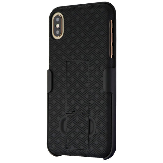 Verizon Shell and Holster Combo for iPhone XS Max (6.5 Inch) - Black Cell Phone - Cases, Covers & Skins Verizon    - Simple Cell Bulk Wholesale Pricing - USA Seller