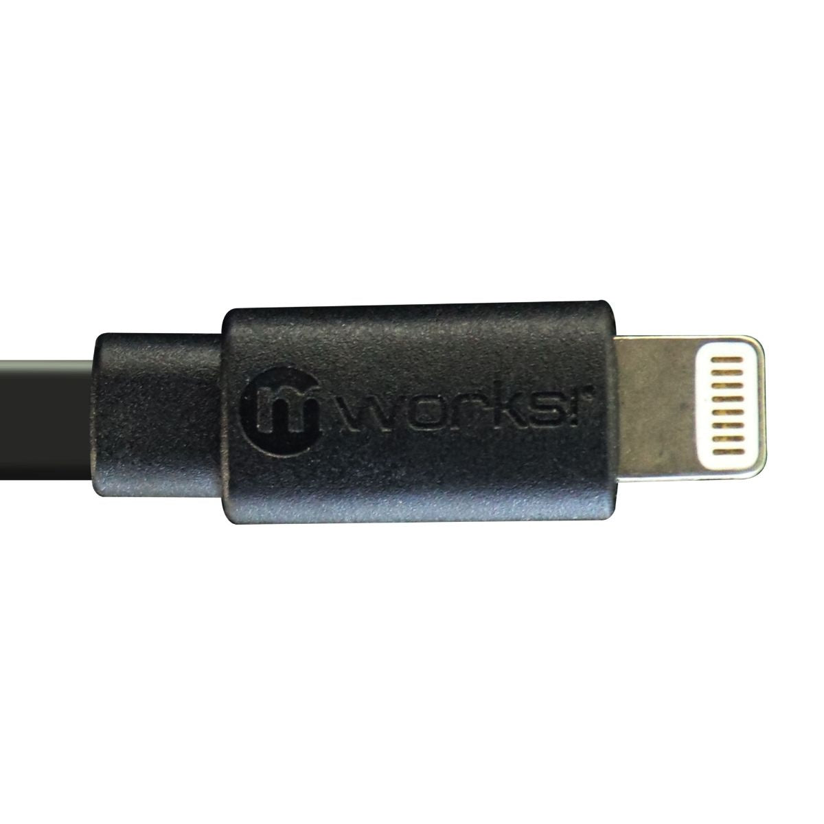 mWorks! (6-Foot) USB to 8-Pin Charge and Sync Cable - Black Cell Phone - Cables & Adapters mWorks!    - Simple Cell Bulk Wholesale Pricing - USA Seller