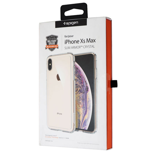 Spigen Slim Armor Crystal Series Case for Apple iPhone XS Max - Crystal Clear Cell Phone - Cases, Covers & Skins Spigen    - Simple Cell Bulk Wholesale Pricing - USA Seller