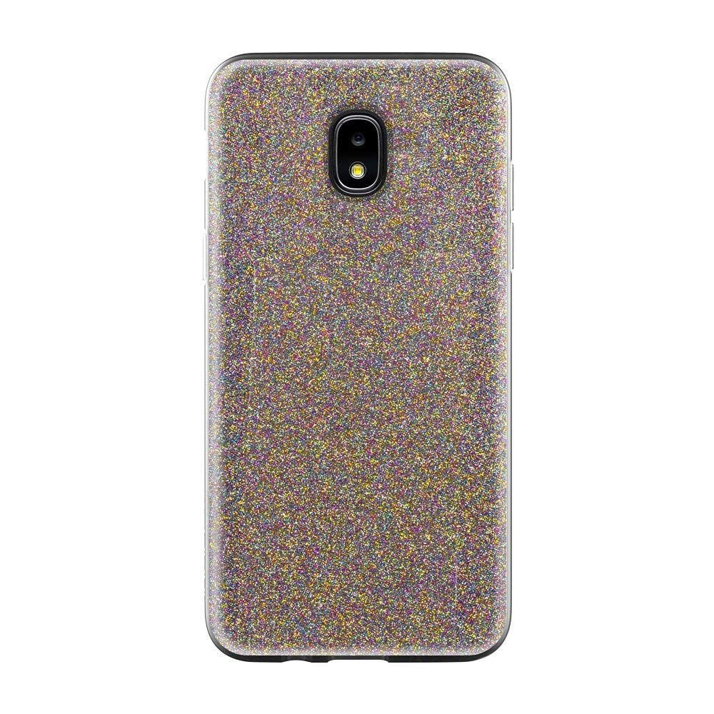 Incipio Design Series Flexible Gel Case for Galaxy J3 (2018) - Multi-Glitter Cell Phone - Cases, Covers & Skins Incipio    - Simple Cell Bulk Wholesale Pricing - USA Seller