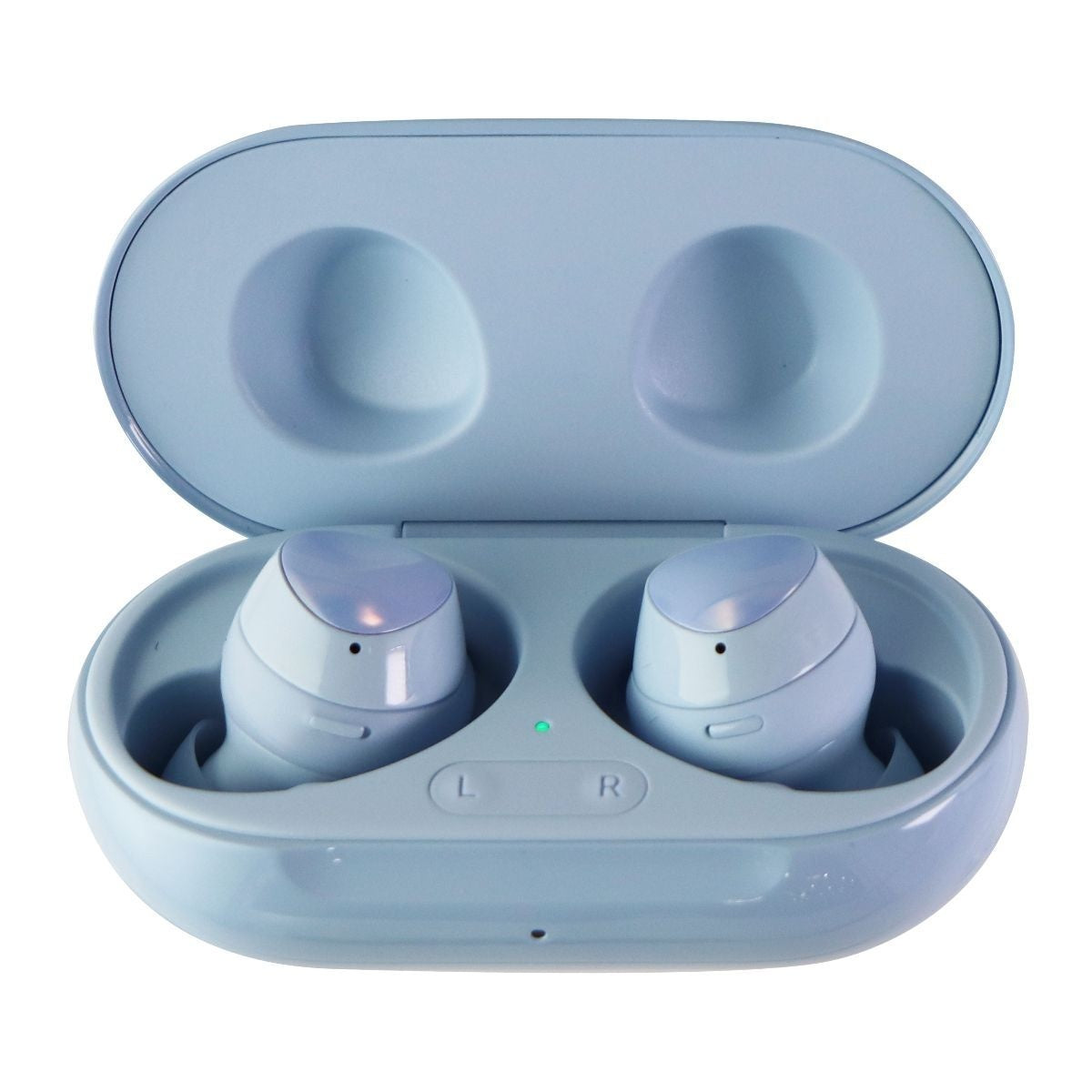 Samsung Galaxy Buds+ Plus, True Wireless Earbuds - Cloud Blue (SM-R175) Portable Audio - Headphones Samsung    - Simple Cell Bulk Wholesale Pricing - USA Seller