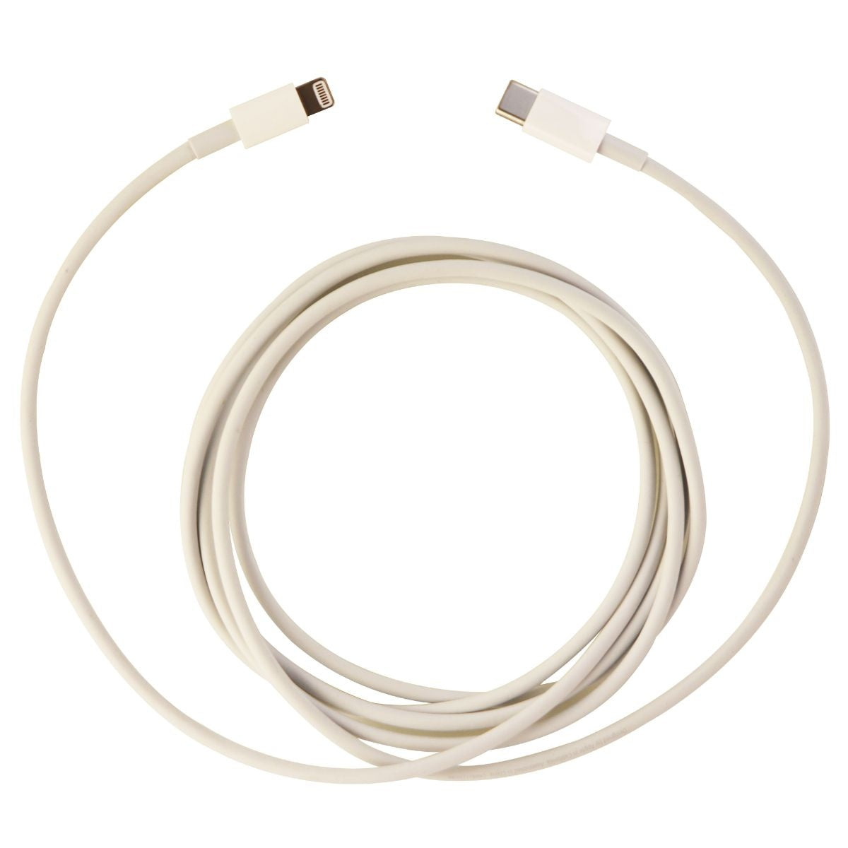 Apple (MKQ42AM/A) 2M Charge and Sync Data Cable for iPhones - White Cell Phone - Cables & Adapters Apple    - Simple Cell Bulk Wholesale Pricing - USA Seller