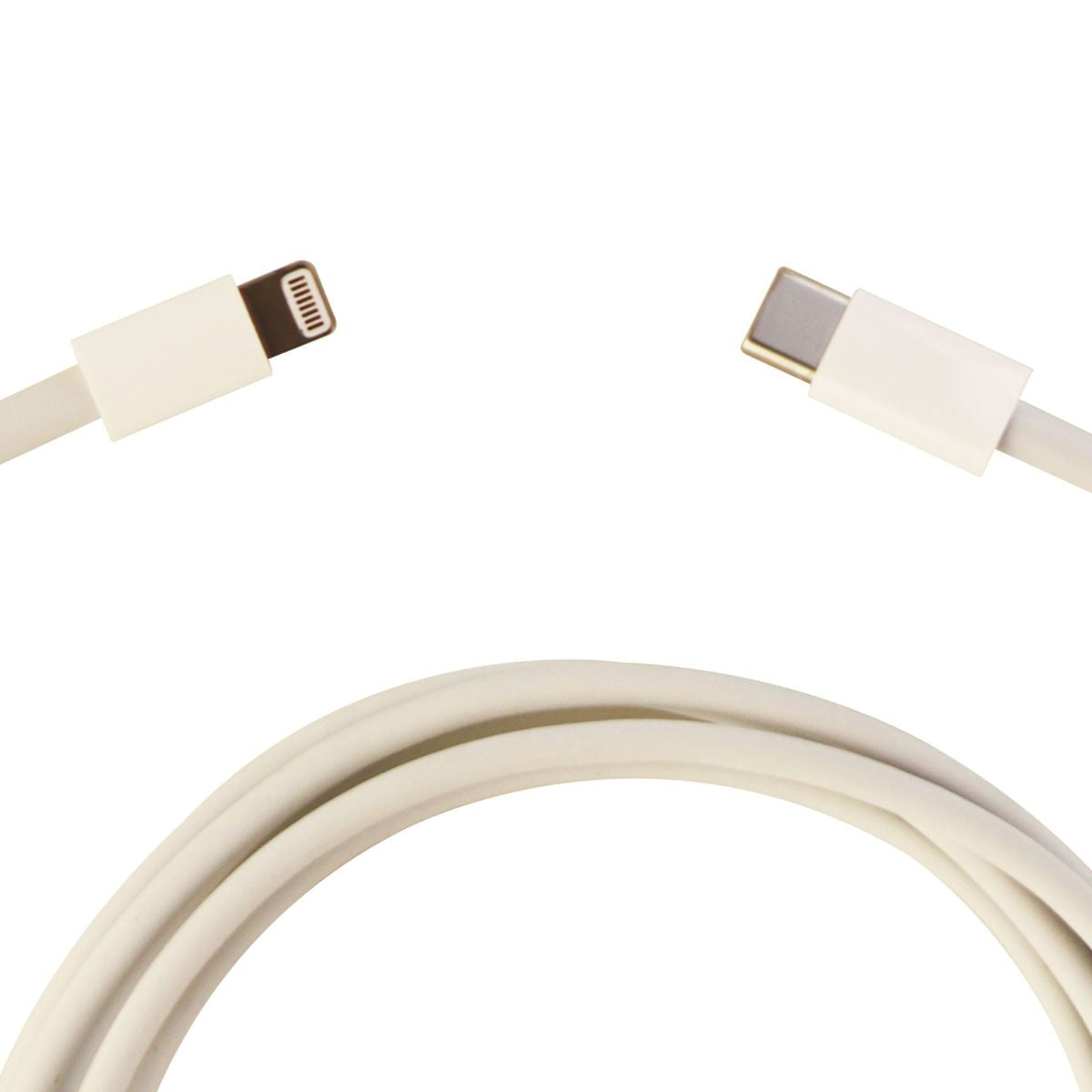 Apple (MKQ42AM/A) 2M Charge and Sync Data Cable for iPhones - White Cell Phone - Cables & Adapters Apple    - Simple Cell Bulk Wholesale Pricing - USA Seller