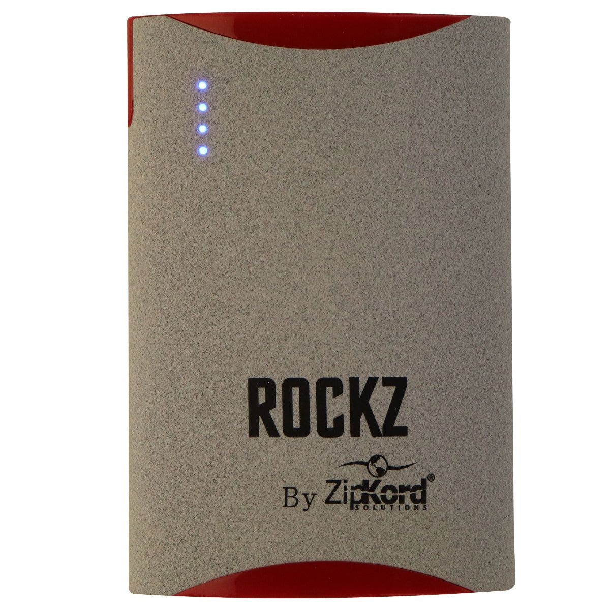 ZipKord External 6000mAh Battery Pack for USB Devices, Micro USB Cable- Gray/Red Cell Phone - Chargers & Cradles ZipKord    - Simple Cell Bulk Wholesale Pricing - USA Seller