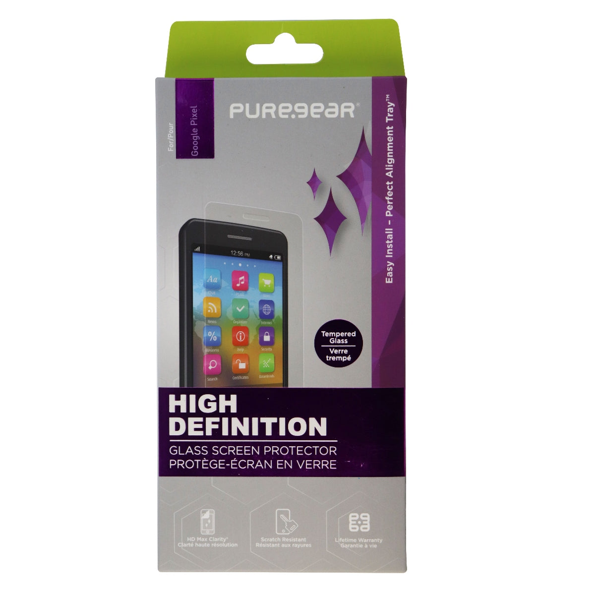 PureGear HD Tempered Glass Screen Protector for Google Pixel (1st Gen)- Clear Cell Phone - Screen Protectors PureGear    - Simple Cell Bulk Wholesale Pricing - USA Seller