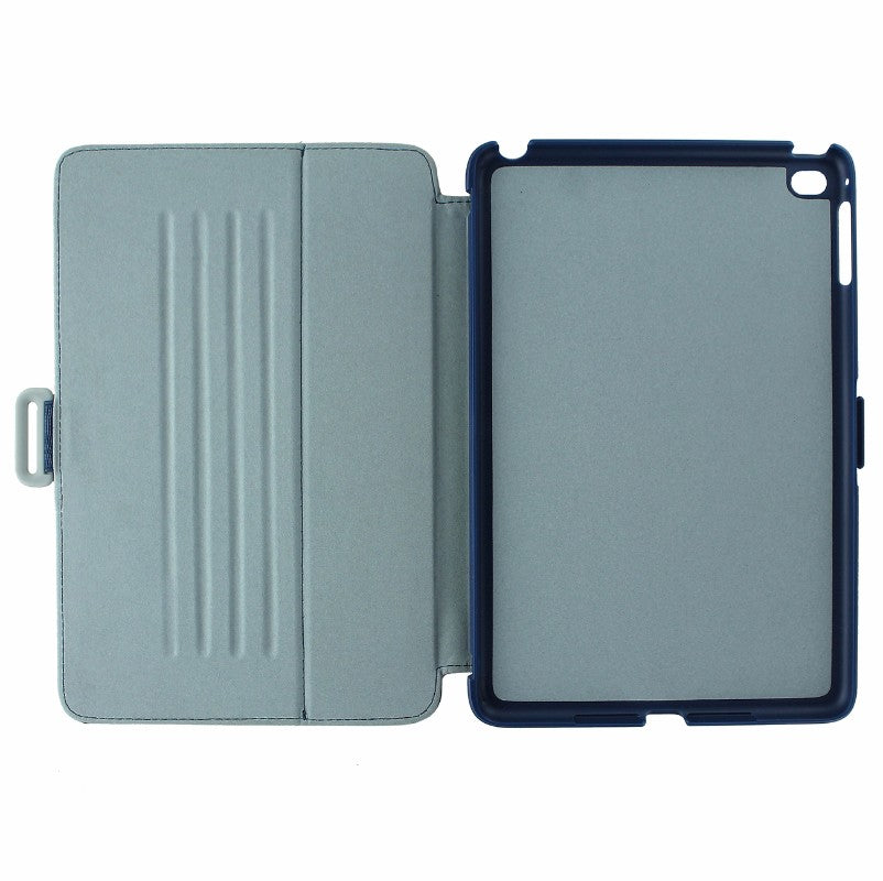 Speck StyleFolio Case Cover and Stand iPad mini 4 - Deep Sea Blue / Nickel Grey iPad/Tablet Accessories - Cases, Covers, Keyboard Folios Speck    - Simple Cell Bulk Wholesale Pricing - USA Seller
