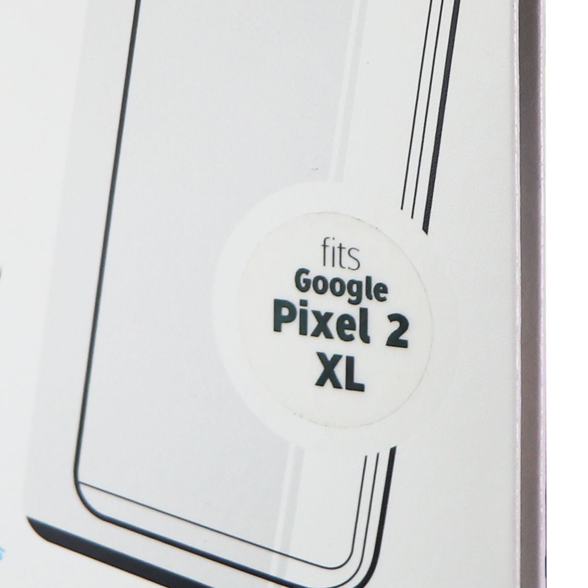 Gadget Guard (Black Ice+) Cornice Glass for Google Pixel 2 XL - Clear/Black Cell Phone - Screen Protectors Gadget Guard    - Simple Cell Bulk Wholesale Pricing - USA Seller