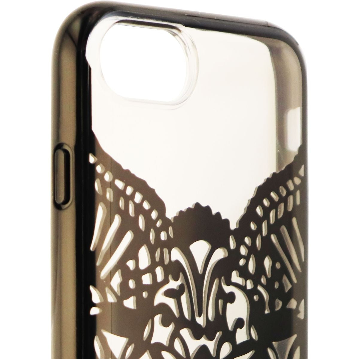 Kate Spade Lace Cage Series Hybrid Hard Case for iPhone 8 7 6s - Blk Lace/Clear Cell Phone - Cases, Covers & Skins Kate Spade    - Simple Cell Bulk Wholesale Pricing - USA Seller