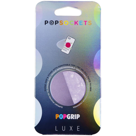 PopSockets PopGrip Luxe Swappable Grip for Phones & Tablets - Inlay Ace Lilac Cell Phone - Mounts & Holders PopSockets    - Simple Cell Bulk Wholesale Pricing - USA Seller