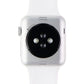 Apple Watch Series 3 (A1859) 42mm (GPS) Silver Aluminum Case / White Sport Band Smart Watches Apple    - Simple Cell Bulk Wholesale Pricing - USA Seller