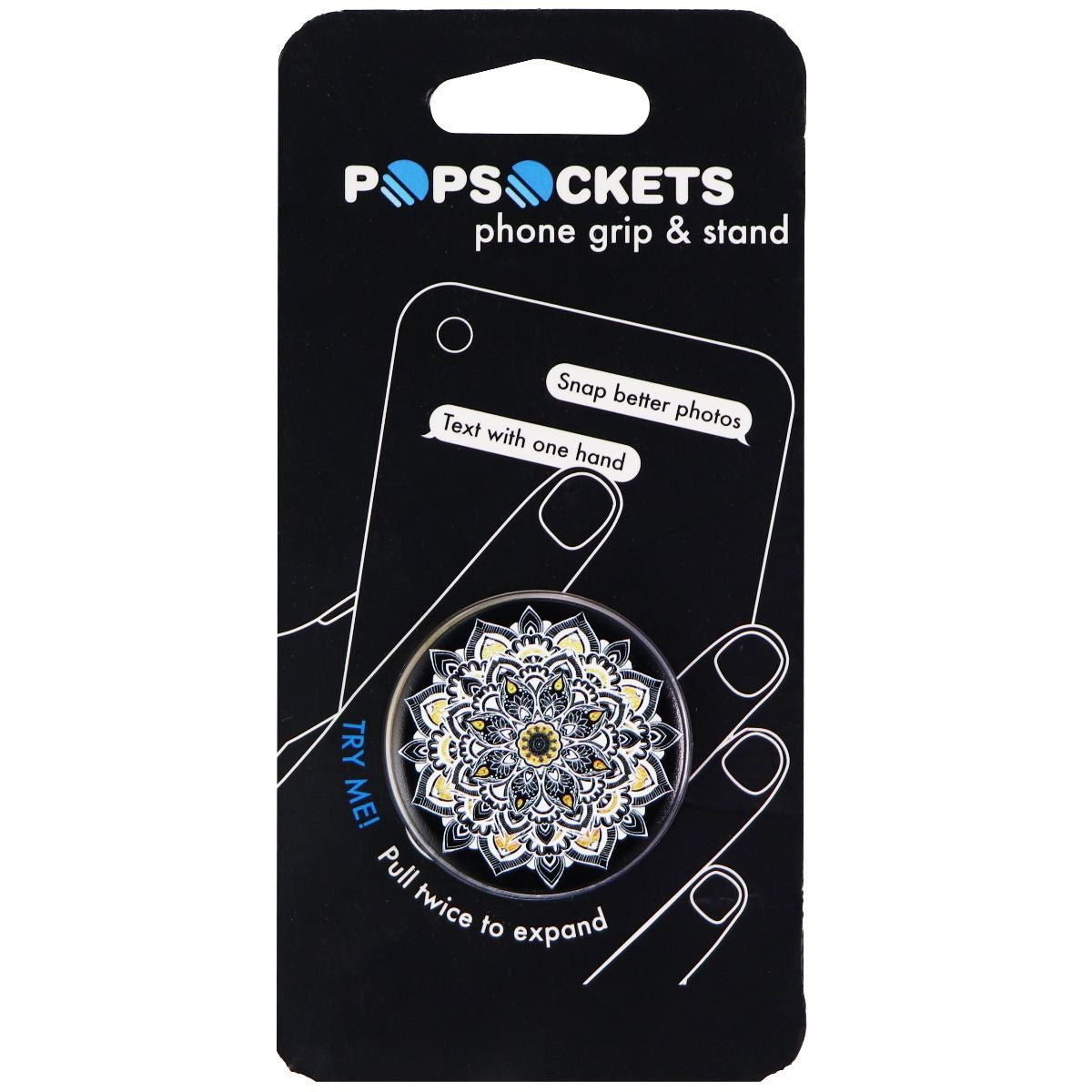 PopSockets (101685) Collapsible Grip & Stand for Phones & Tablets - Golden Lace Cell Phone - Mounts & Holders PopSockets    - Simple Cell Bulk Wholesale Pricing - USA Seller