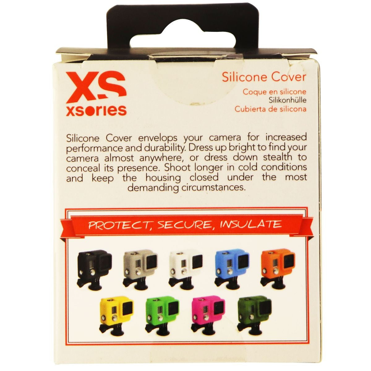 XSories Silicone Cover Case for GoPro Hero, Hero 3, 3+ and Hero 4 - Green Digital Camera - Cases, Bags & Covers XSories    - Simple Cell Bulk Wholesale Pricing - USA Seller