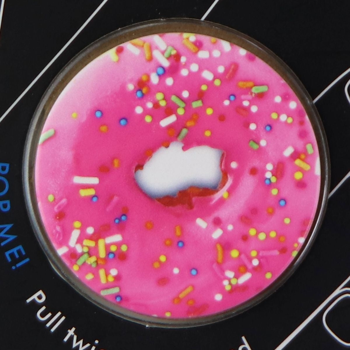 Genuine PopSocket Grip & Stand for Phones and Tablets - Pink Donut Cell Phone - Mounts & Holders PopSockets    - Simple Cell Bulk Wholesale Pricing - USA Seller