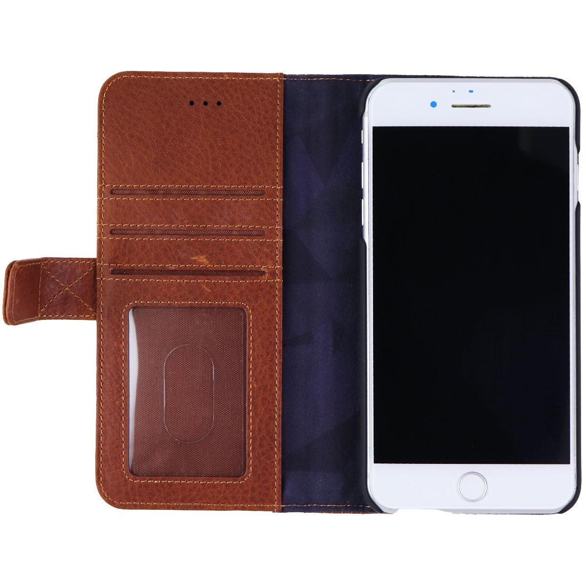 Decoded Leather Case for Apple iPhone 8 Plus / 7 Plus / 6s Plus - Cinnamon Cell Phone - Cases, Covers & Skins Decoded    - Simple Cell Bulk Wholesale Pricing - USA Seller