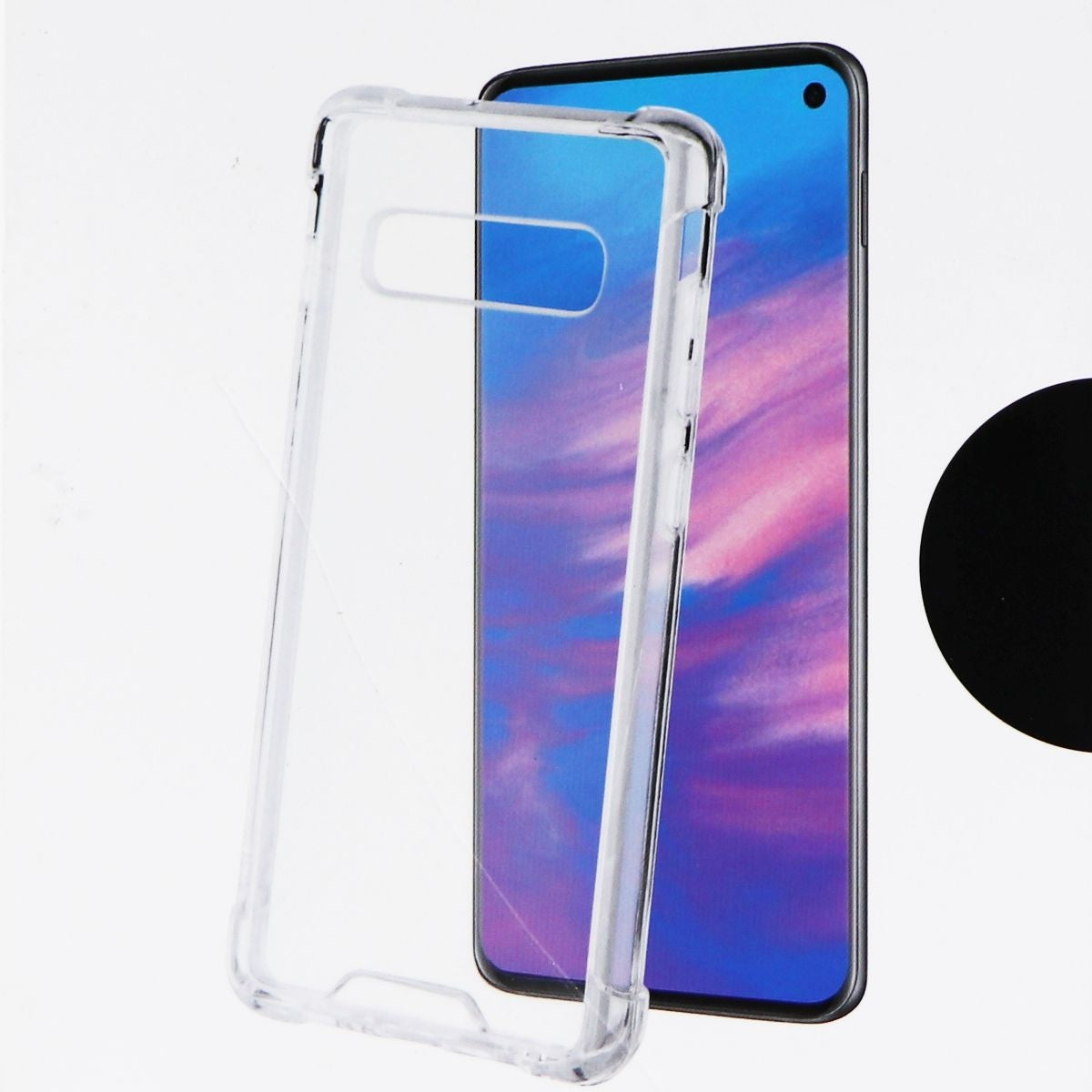 Key Hybrid Hard Case for Samsung Galaxy S10 Smartphones - Clear Cell Phone - Cases, Covers & Skins Key    - Simple Cell Bulk Wholesale Pricing - USA Seller