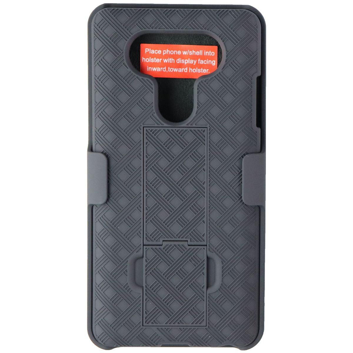 Verizon Hardshell Kickstand Case and Holster Combo for LG V20 - Black (LGV20HOC) Cell Phone - Cases, Covers & Skins Verizon    - Simple Cell Bulk Wholesale Pricing - USA Seller