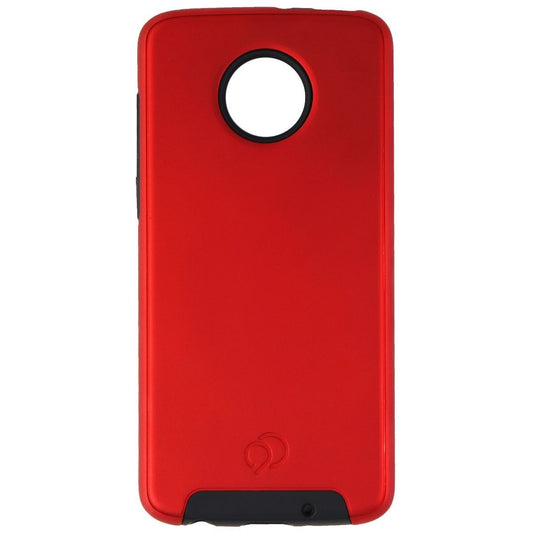 Nimbus9 Cirrus 2 Series Case for Motorola Moto Z4 - Crimson Red/Black Cell Phone - Cases, Covers & Skins Nimbus9    - Simple Cell Bulk Wholesale Pricing - USA Seller