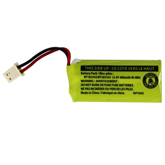 Rechargeable 2.4V 400mAh Ni-MH Battery (BT283342 / BT183342) for VTech Telephone Cell Phone - Batteries Vtech    - Simple Cell Bulk Wholesale Pricing - USA Seller