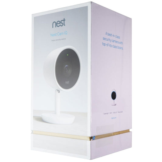 Google Nest Cam IQ Indoor Full HD Wi-Fi Home Security Camera - White Home Surveillance - Security Cameras Nest    - Simple Cell Bulk Wholesale Pricing - USA Seller