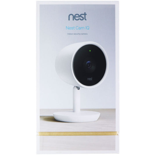 Google Nest Cam IQ Indoor Full HD Wi-Fi Home Security Camera - White Home Surveillance - Security Cameras Nest    - Simple Cell Bulk Wholesale Pricing - USA Seller