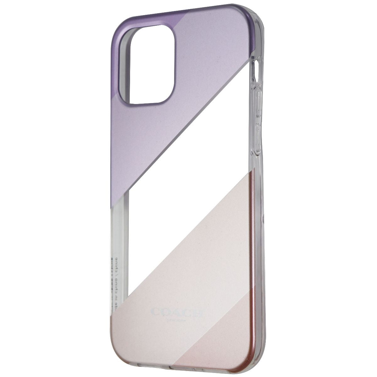 Coach Protective Case for Apple iPhone 12 Pro / iPhone 12 - Diagonal Stripe Cell Phone - Cases, Covers & Skins Coach    - Simple Cell Bulk Wholesale Pricing - USA Seller