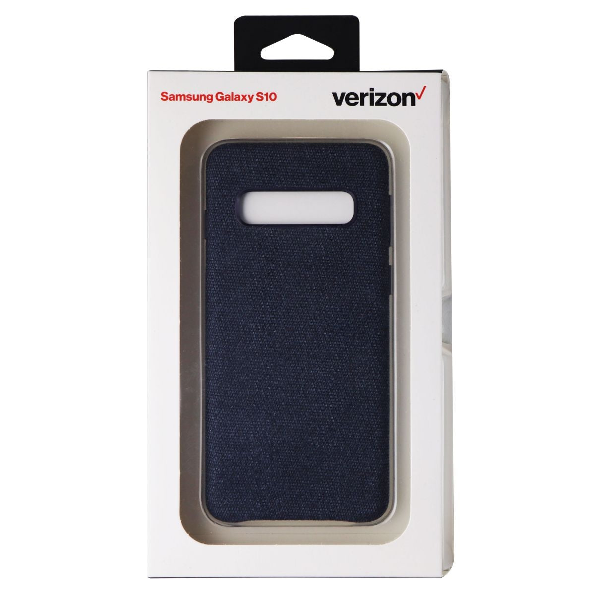 Verizon Fabric Phone Case for Samsung Galaxy S10 - Blue Cell Phone - Cases, Covers & Skins Verizon    - Simple Cell Bulk Wholesale Pricing - USA Seller