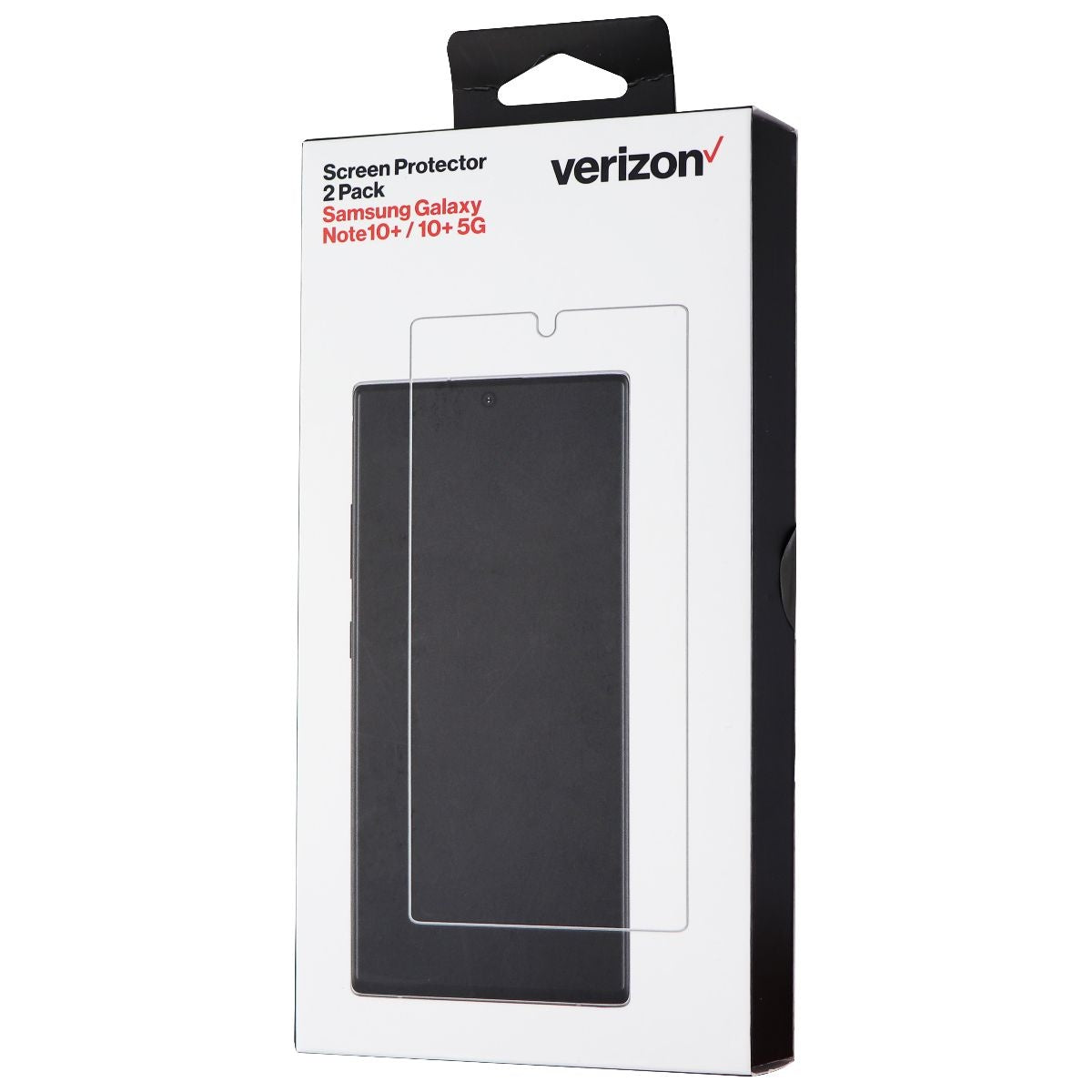 Verizon Screen Protector (2-Pack) for Samsung Galaxy (Note10+) - Clear Cell Phone - Screen Protectors Verizon    - Simple Cell Bulk Wholesale Pricing - USA Seller