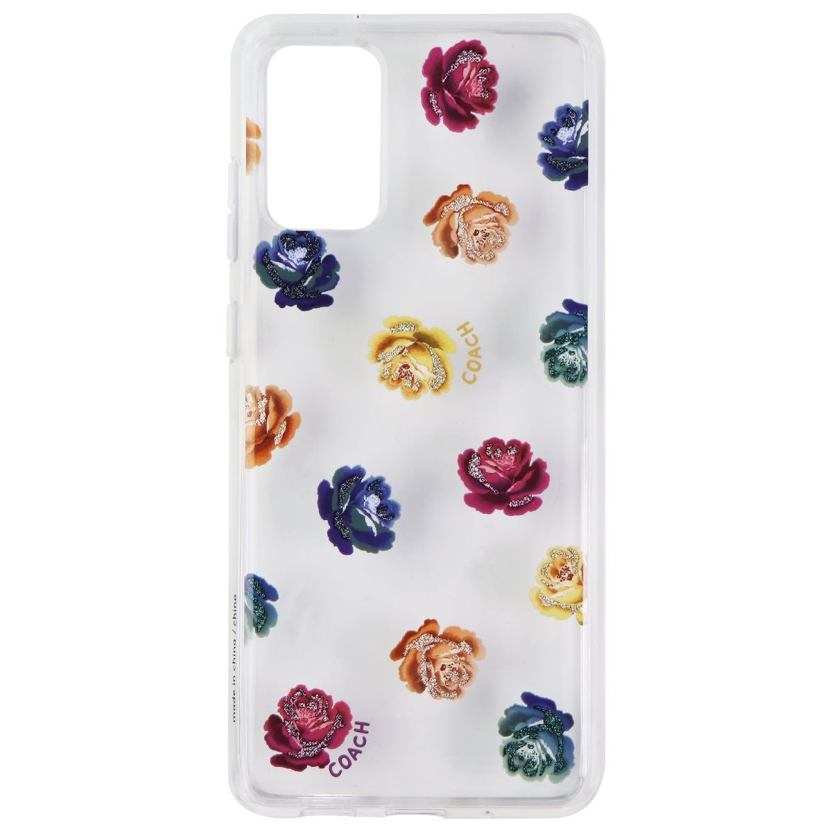 Coach New York Protective Case for Galaxy S20+ (Dreamy Peony Clear/Rainbow) Cell Phone - Cases, Covers & Skins Coach    - Simple Cell Bulk Wholesale Pricing - USA Seller