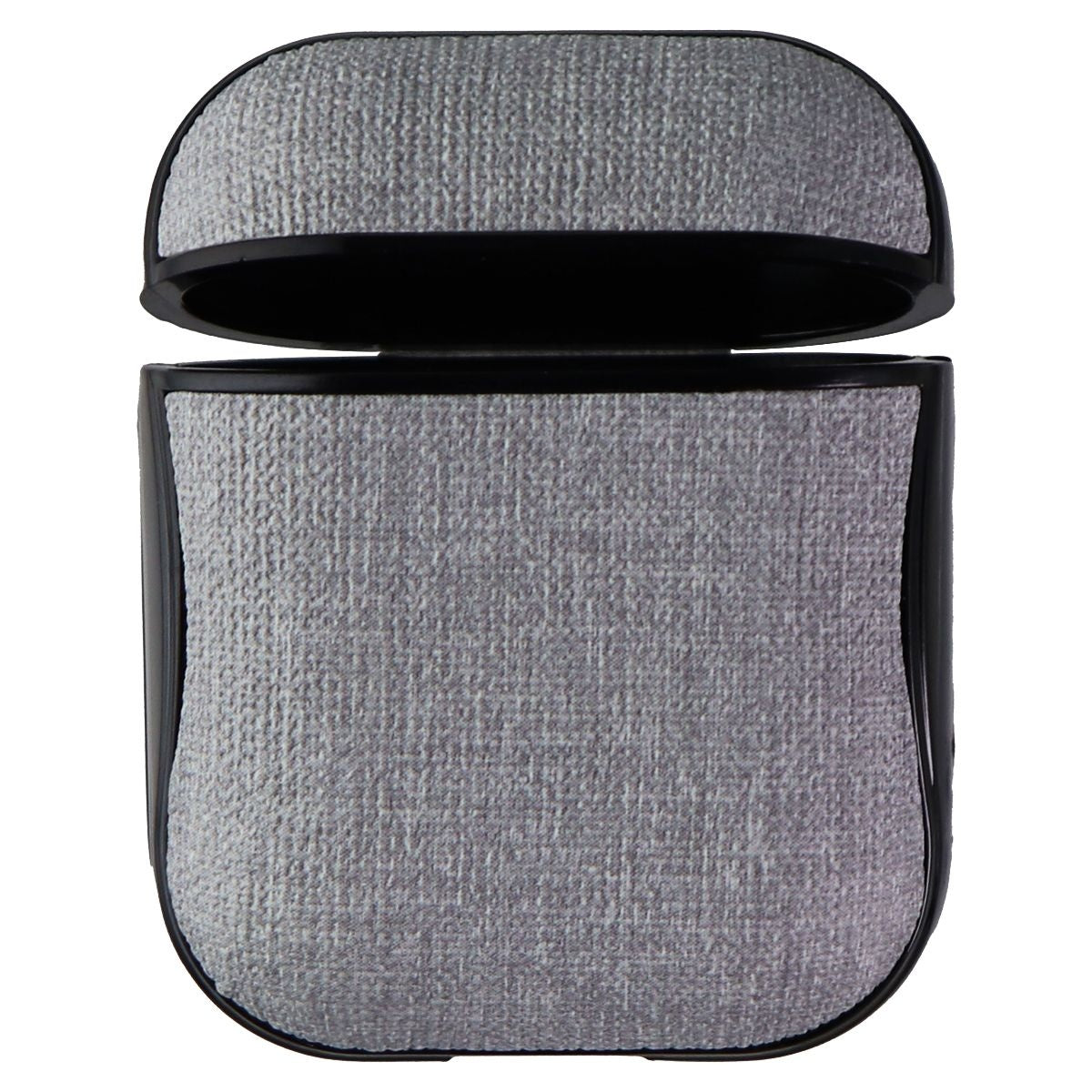 Key Hard Shell Case and Clip for Apple AirPods 1st and 2nd Gen - Gray/Black Cell Phone - Cases, Covers & Skins Key    - Simple Cell Bulk Wholesale Pricing - USA Seller