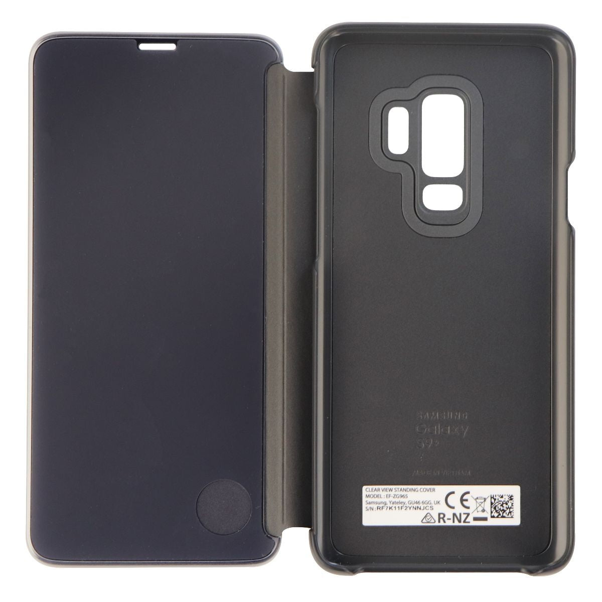 Samsung S-View Flip Cover Protective Folio Case for Galaxy S9+ (Plus) - Black Cell Phone - Cases, Covers & Skins Samsung    - Simple Cell Bulk Wholesale Pricing - USA Seller