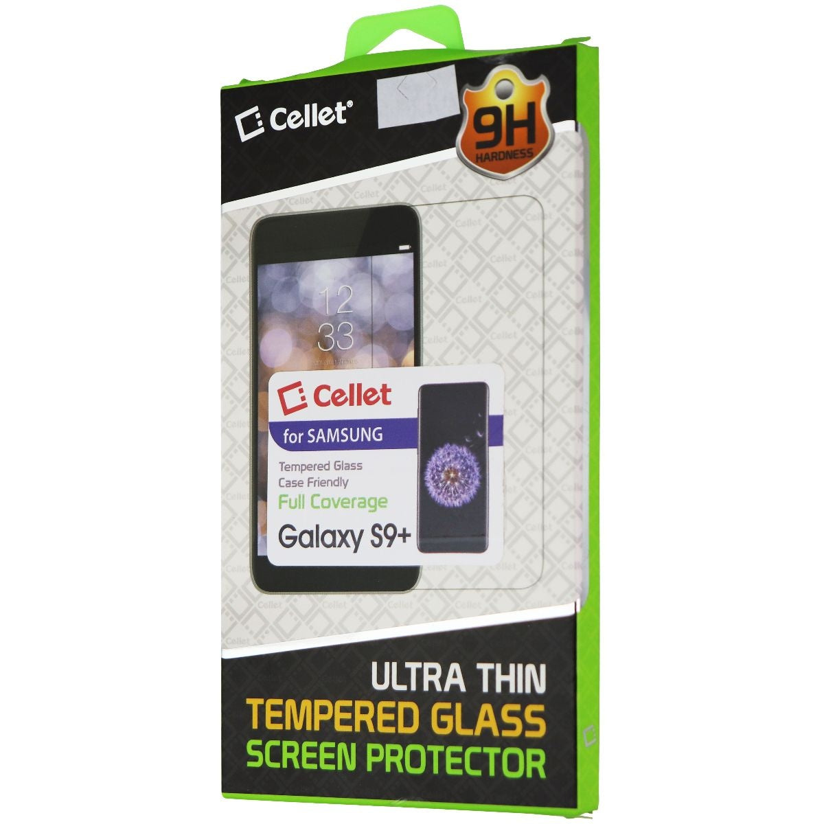 Cellet Tempered Glass 9H Screen Protector for Samsung Galaxy (S9+) - Clear Cell Phone - Screen Protectors Cellet    - Simple Cell Bulk Wholesale Pricing - USA Seller