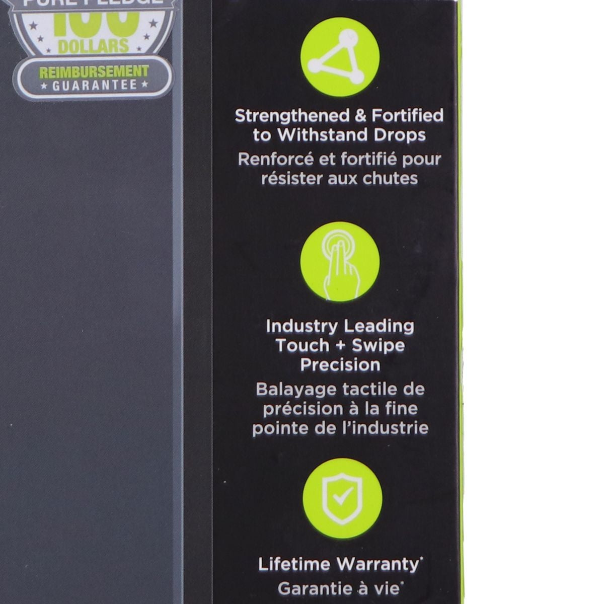 PureGear Steel 360 Series Tempered Glass for LG G8 ThinQ - Clear Cell Phone - Screen Protectors PureGear    - Simple Cell Bulk Wholesale Pricing - USA Seller