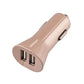Verizon 24W 5-Volt / 4.8-Amp Dual USB Port Car Charger Adapter - Pink Rose Gold Cell Phone - Chargers & Cradles Verizon    - Simple Cell Bulk Wholesale Pricing - USA Seller