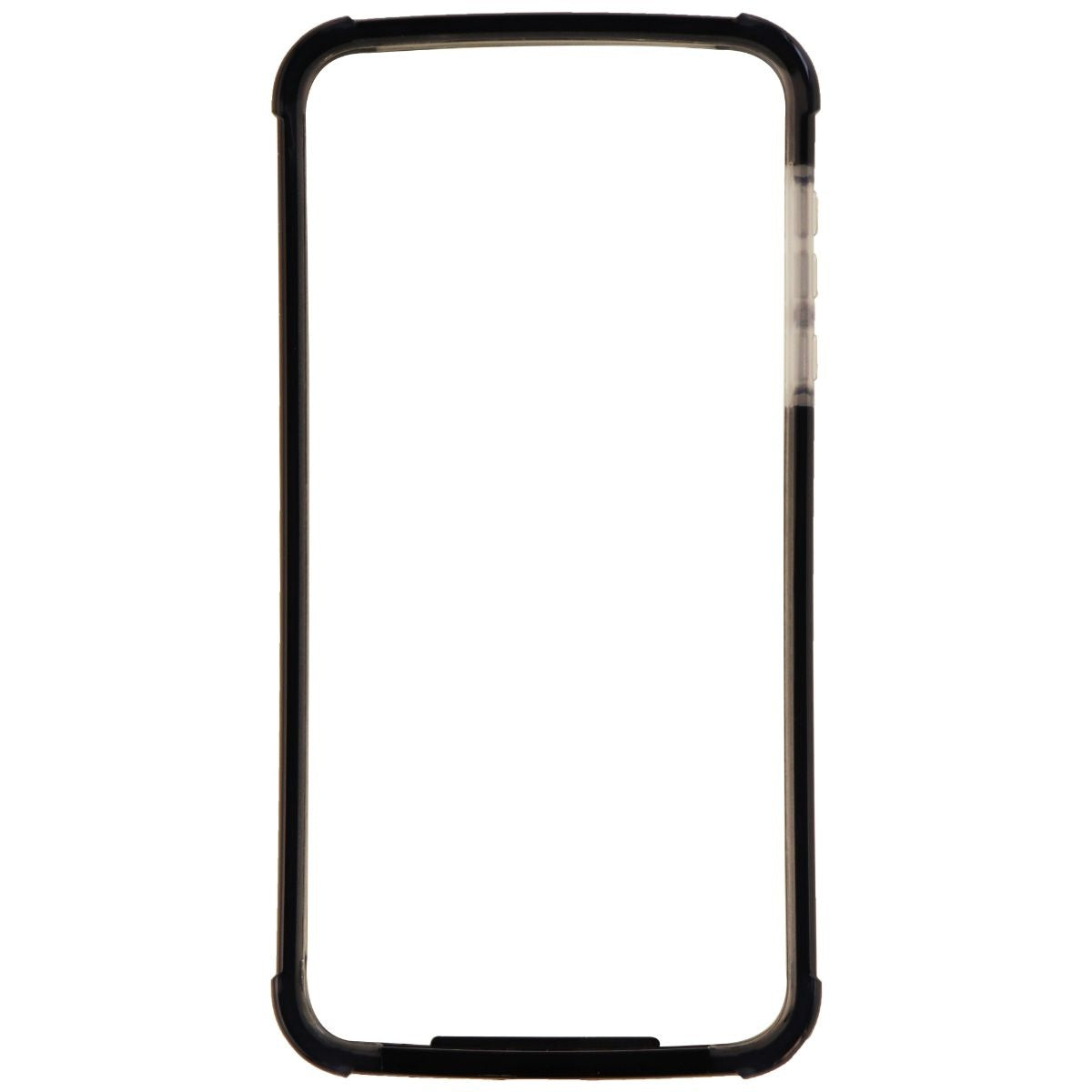 Verizon Bumper Cover for the Motorola Moto Z2 Force Smartphone - Black / Clear Cell Phone - Cases, Covers & Skins Verizon    - Simple Cell Bulk Wholesale Pricing - USA Seller