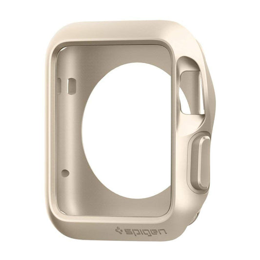 Spigen Slim Armor Case for Apple Smartwatch 42 mm Series 3/2/1 - Gold Smart Watch Accessories - Smart Watch Cases Spigen    - Simple Cell Bulk Wholesale Pricing - USA Seller