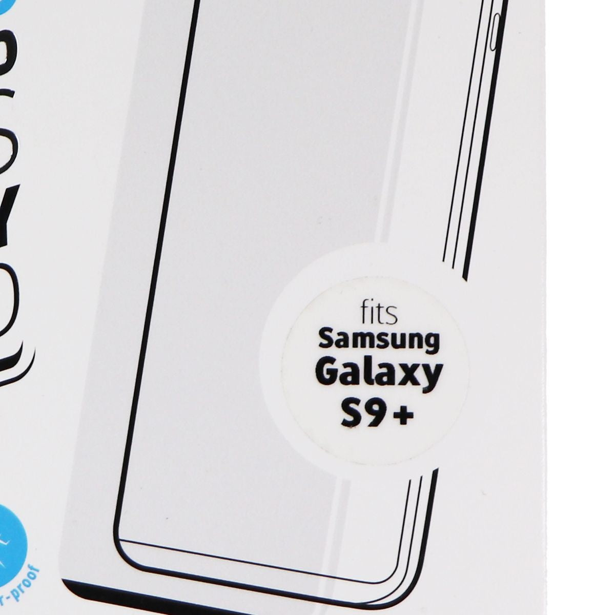 Gadget Guard Black Ice Cornice 2.0 Screen Protector for Samsung Galaxy (S9+) Cell Phone - Screen Protectors Gadget Guard    - Simple Cell Bulk Wholesale Pricing - USA Seller