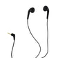 LG 2.5mm Heads-Free Stereo Earbud Headset with Mic - Black (SSI / SGEY0003739) Cell Phone - Headsets LG    - Simple Cell Bulk Wholesale Pricing - USA Seller