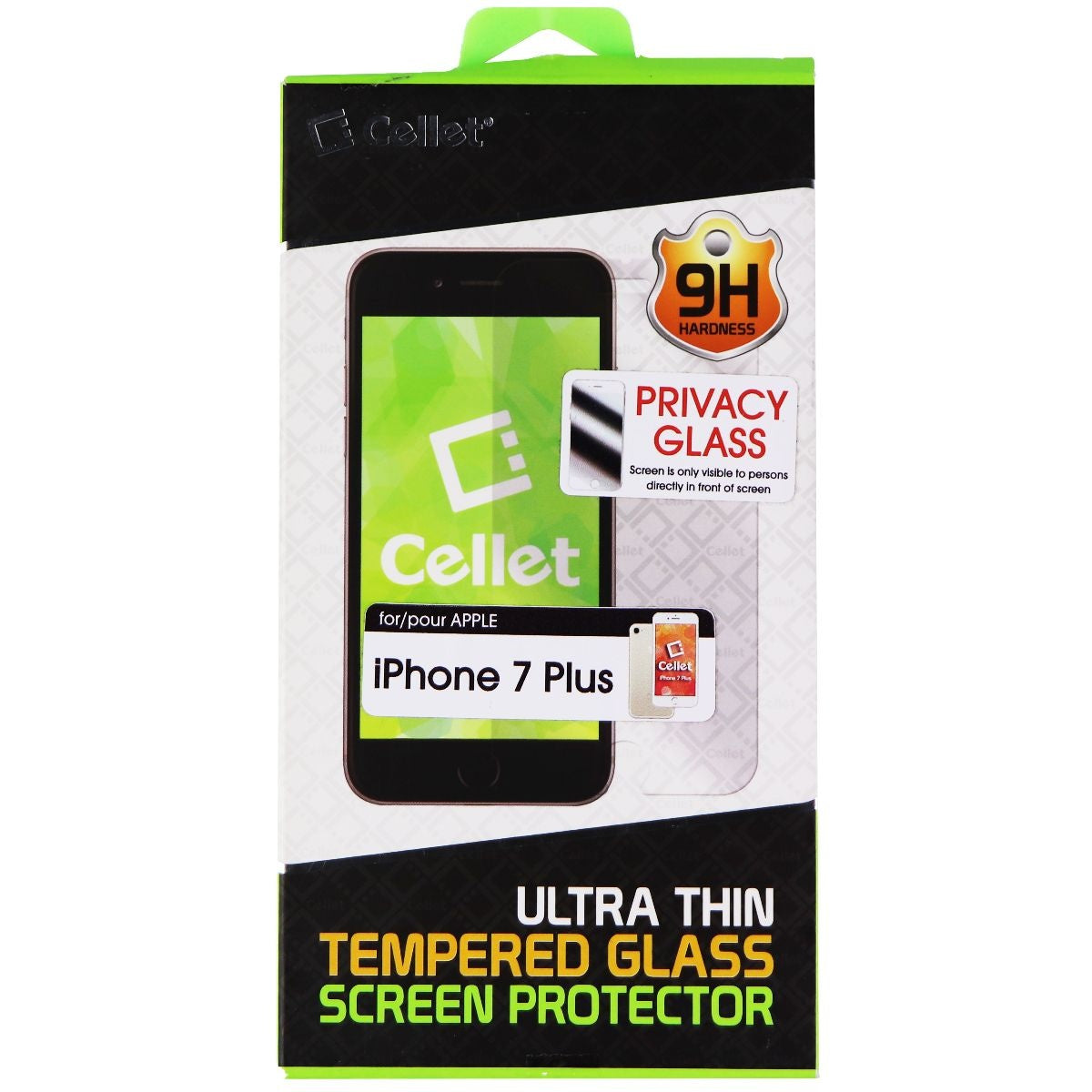 Cellet Ultra Thin Tempered Glass Screen for Apple iPhone 7 Plus - Clear Cell Phone - Screen Protectors Cellet    - Simple Cell Bulk Wholesale Pricing - USA Seller