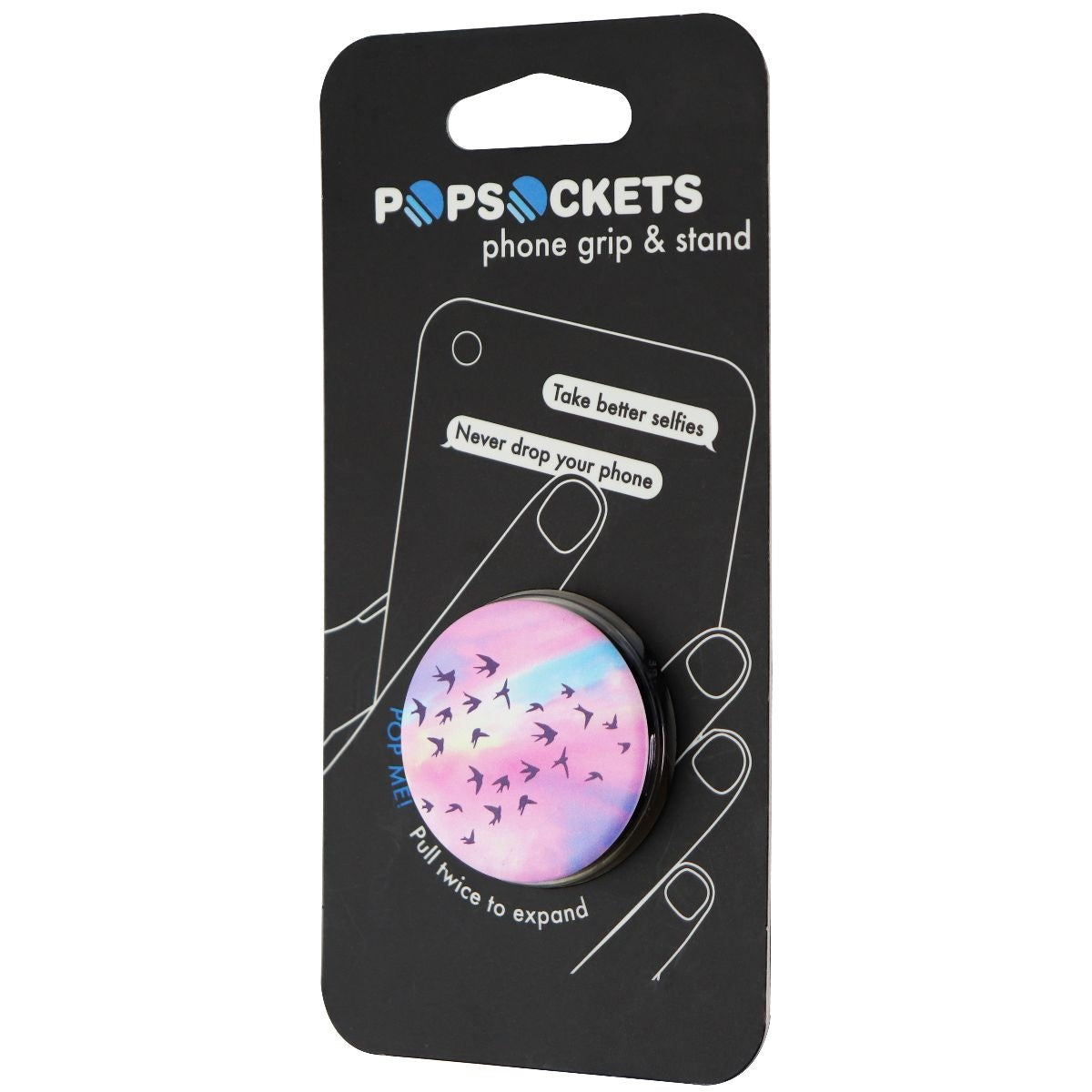 PopSockets Collapsible Grip and Stand for Phones and Tablets - Born Free Cell Phone - Mounts & Holders PopSockets    - Simple Cell Bulk Wholesale Pricing - USA Seller