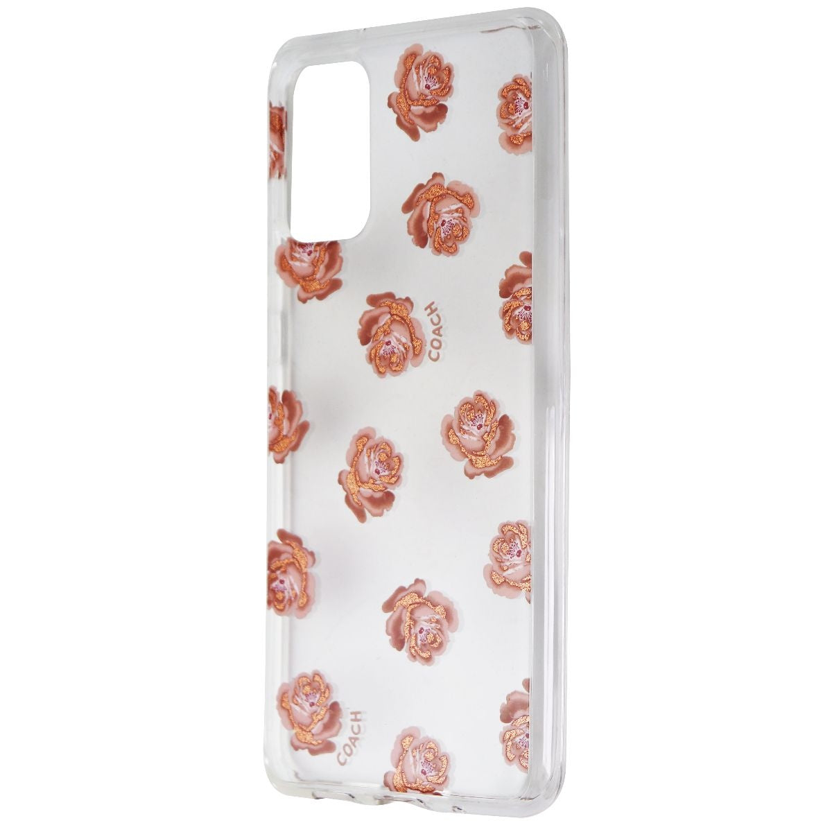 Coach Protective Case for Samsung Galaxy (S20+) - Dreamy Peony/Clear/Flowers Cell Phone - Cases, Covers & Skins Coach    - Simple Cell Bulk Wholesale Pricing - USA Seller
