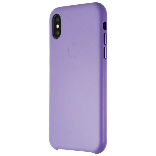 Apple Leather Case for iPhone X & XS Smartphone - Lilac Purple (MVFR2ZM/A) Cell Phone - Cases, Covers & Skins Apple    - Simple Cell Bulk Wholesale Pricing - USA Seller