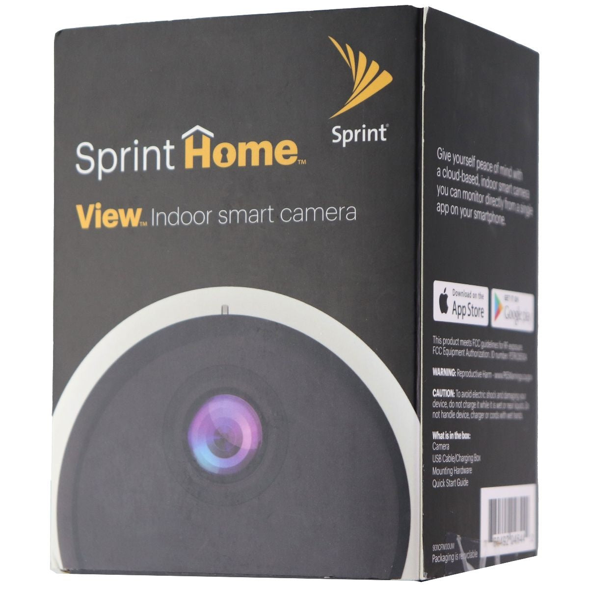 Sprint Home View Security Indoor HD Wi-Fi Camera - White (SPRCAM8510A) Home Surveillance - Security Cameras Sprint    - Simple Cell Bulk Wholesale Pricing - USA Seller