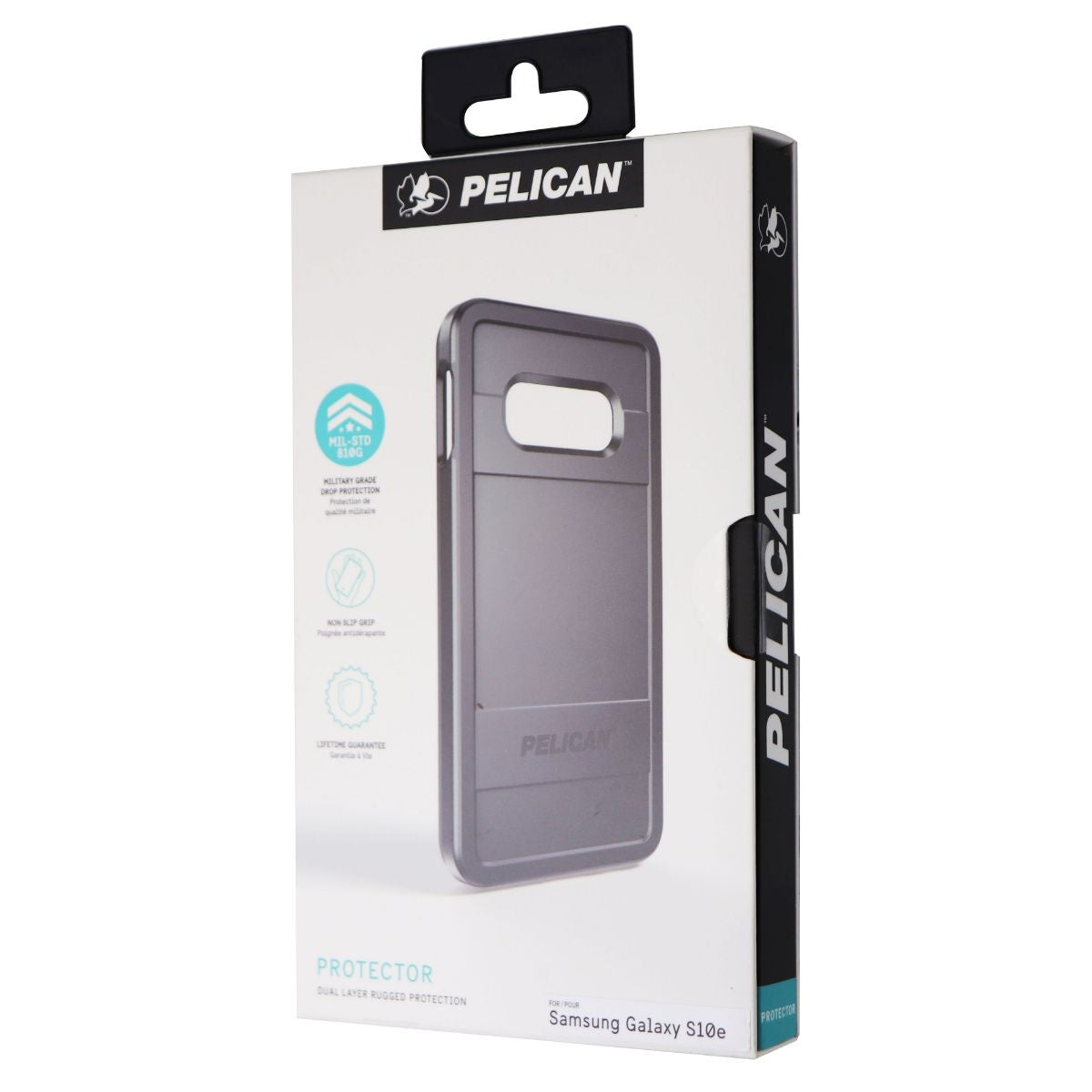Pelican Protector Series Hard Case for Samsung Galaxy S10e - Black/Gray Cell Phone - Cases, Covers & Skins Pelican    - Simple Cell Bulk Wholesale Pricing - USA Seller