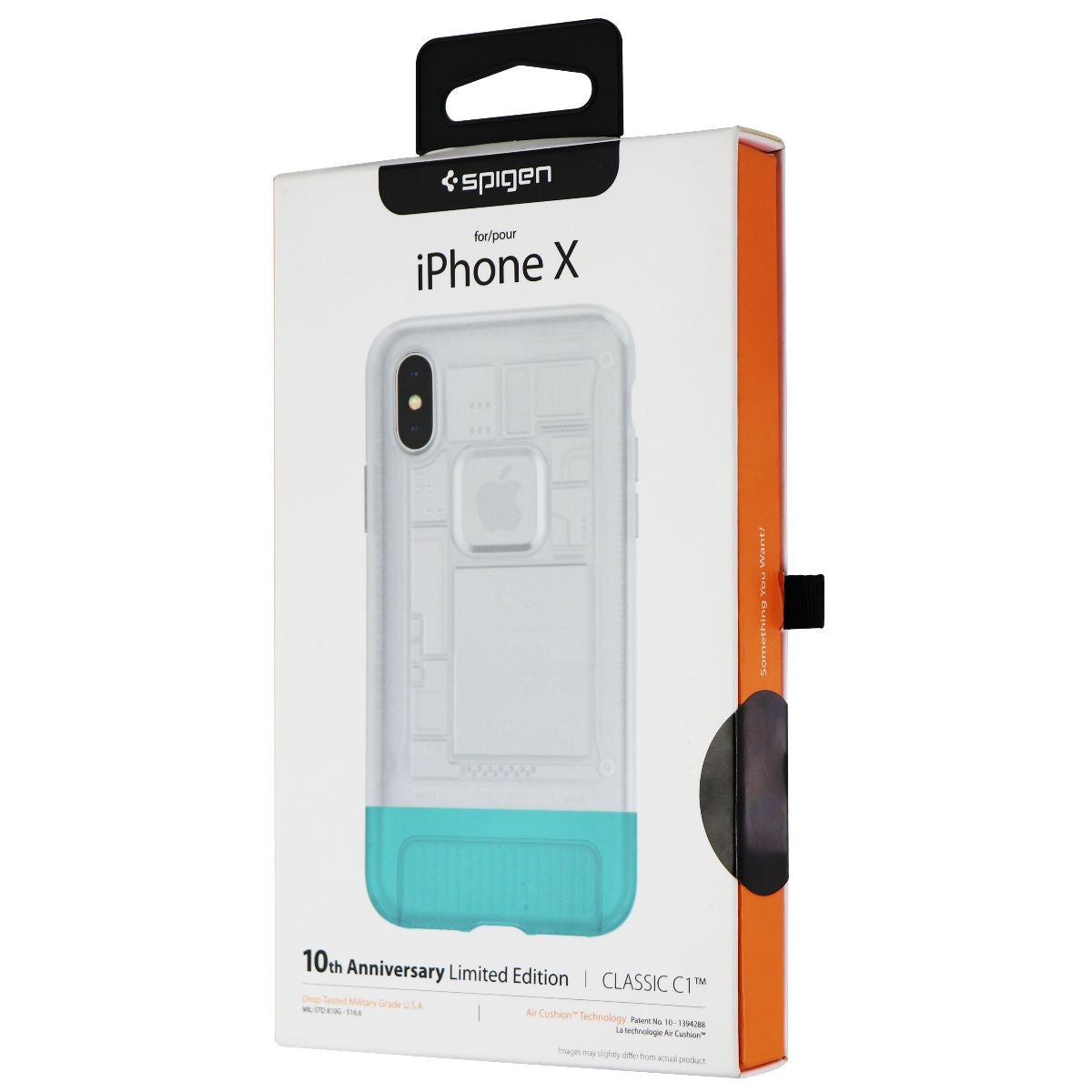 Spigen Retro Designed Case for iPhone XS / iPhone X - Snow Cell Phone - Cases, Covers & Skins Spigen    - Simple Cell Bulk Wholesale Pricing - USA Seller